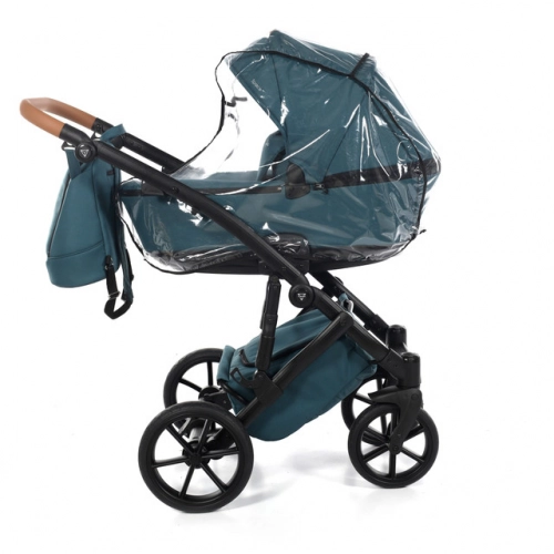 Junama Space 03 Teal Bērnu rati 3in1