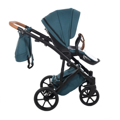 Junama Space 03 Teal Bērnu rati 3in1