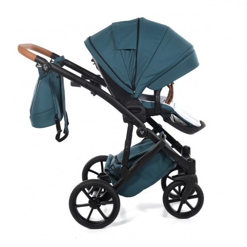 Junama Space 03 Teal Bērnu rati 3in1
