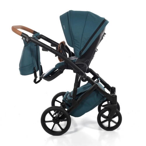 Junama Space 03 Teal Bērnu rati 3in1