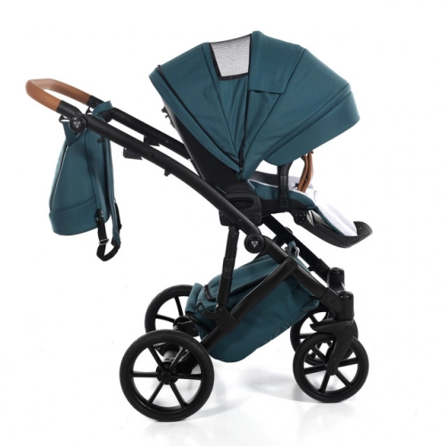 Junama Space 03 Teal Bērnu rati 3in1