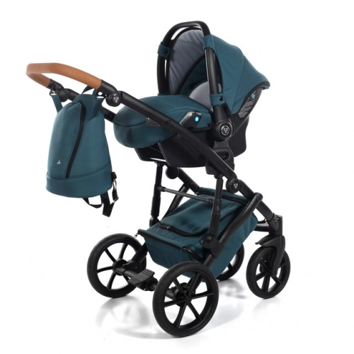 Junama Space 03 Teal Bērnu rati 3in1