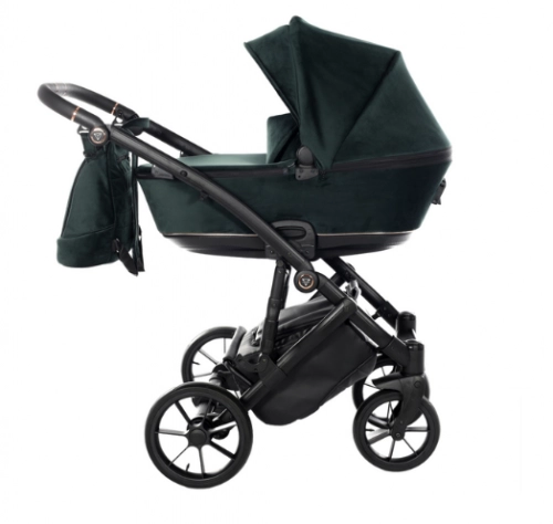 Junama Space Velur 01 Green Детская коляска 3in1
