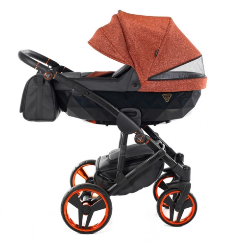 Junama Superstar 04 Red black Детская коляска 3in1