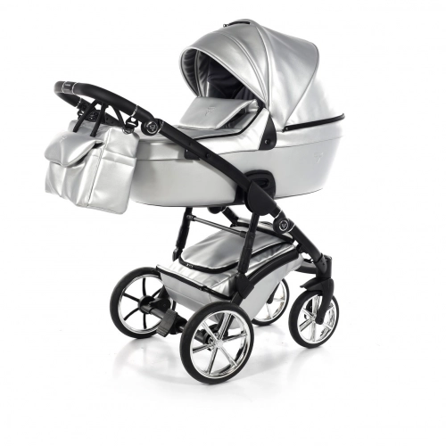 Junama Termo Line Eco 01 Silver Bērnu rati 3in1