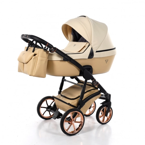 Junama Termo Line Mix 02 Beige Bērnu rati 2in1