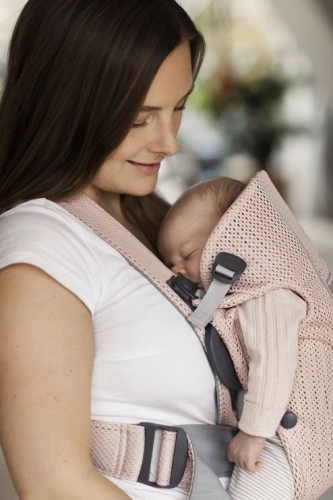 Кенгуру BabyBjorn Baby Carrier Mini Mesh Pearly pink 021001
