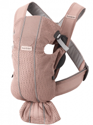 Кенгуру BabyBjorn Baby Carrier Mini Mesh Pearly pink 021001