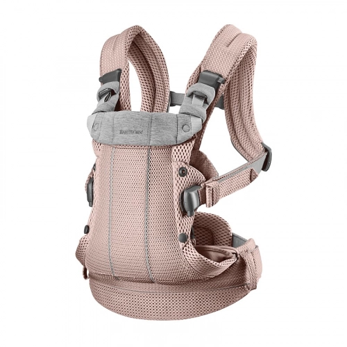 Ķengursoma BabyBjorn Harmony Mesh Dusty pink 088003