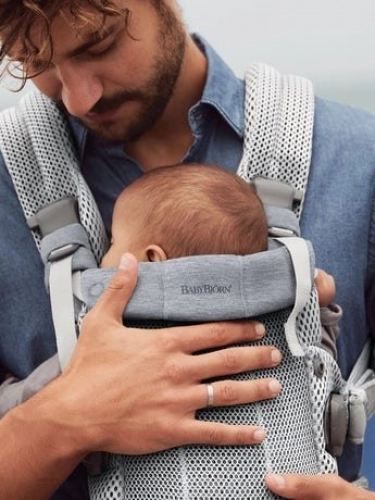 Кенгуру BabyBjorn Harmony Mesh Silver 088004