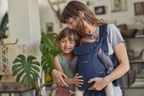 Ķengursoma BabyBjorn Move Mesh Navy blue 099008