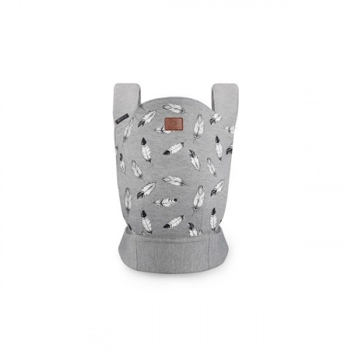 Ķengursoma Kinderkraft Carrier Milo Grey 2in1