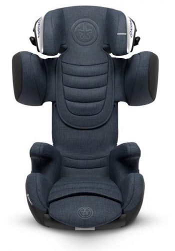 Kiddy Cruiserfix 3 Indigo Blue Melange - Ice Grey Детское автокресло 15-36 кг