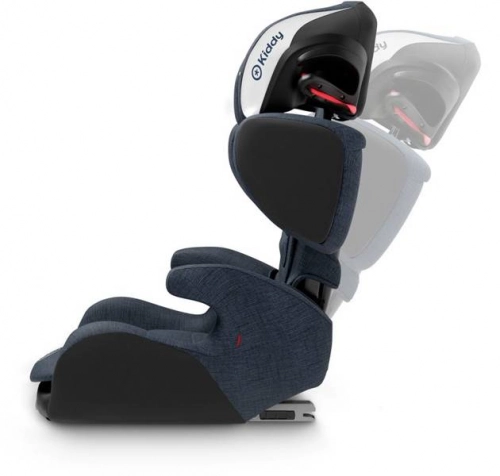 Kiddy Cruiserfix 3 Indigo Blue Melange - Ice Grey Детское автокресло 15-36 кг