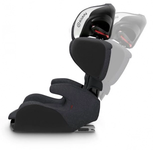 Kiddy Cruiserfix 3 Midnight Black Bērnu autosēdeklis 15-36 kg