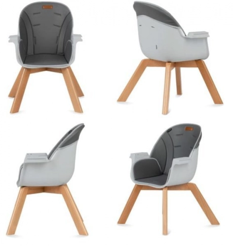 Kidwell Nobis 2in1 Grey Стульчик для кормления