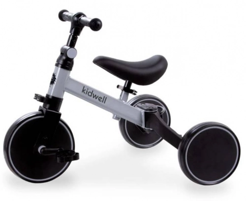 Kidwell Pico Grey Bērnu velosipēds Skrejritenis Trīsritenis Divritenis 3in1