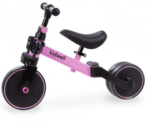 Kidwell Pico Pink Bērnu velosipēds Skrejritenis Trīsritenis Divritenis 3in1