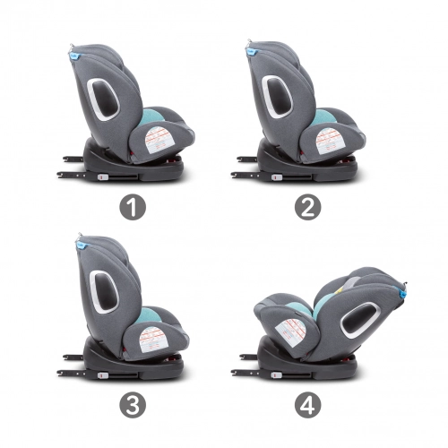 Kidwell Ventura 360 Dark grey Bērnu autosēdeklis 0-36 kg