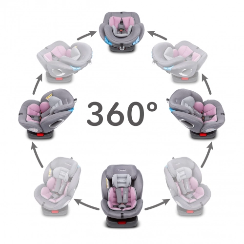 Kidwell Ventura 360 Heater Bērnu autosēdeklis 0-36 kg