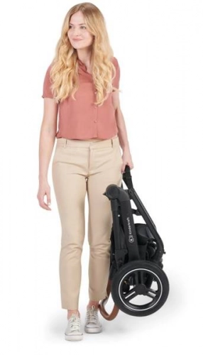 Kinderkraft B-Tour Light Grey Air Bērnu rati Transformeris 3in1