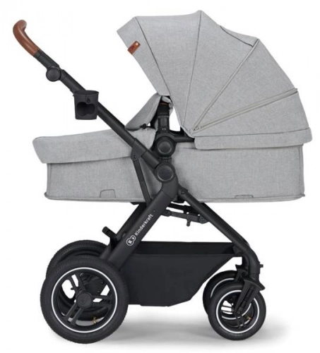 Kinderkraft B-Tour Light Grey Air Bērnu rati Transformeris 3in1