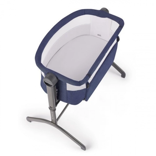 Kinderkraft Bea 2in1 Navy blue Bērnu gultiņa