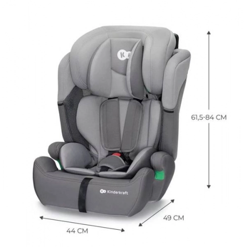Kinderkraft Comfort Up i-Size Grey Детское автокресло 9-36 кг