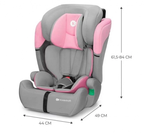 Kinderkraft Comfort Up i-Size Pink Bērnu autosēdeklis 9-36 kg