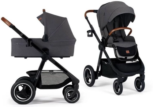 Kinderkraft Everyday Dark Grey Black Frame Детская коляска 2 в 1