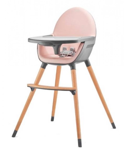 KinderKraft Fini Pink 2in1 Стульчик для кормления