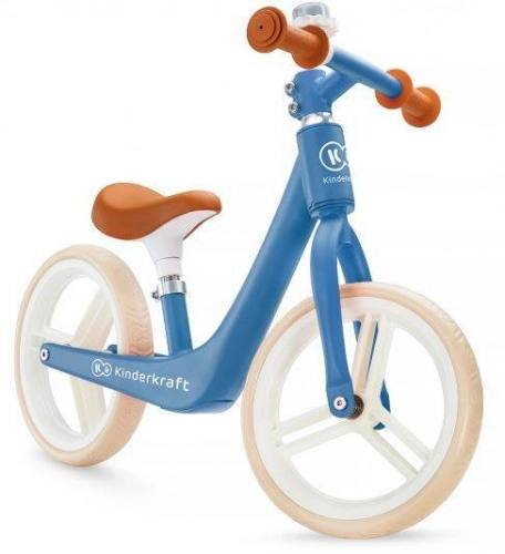 Kinderkraft Fly Plus Saphire Blue skrejritenis ar metālisku rāmi