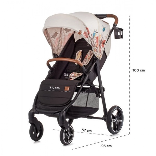Kinderkraft Grande LX Bird Freedom Sporta rati