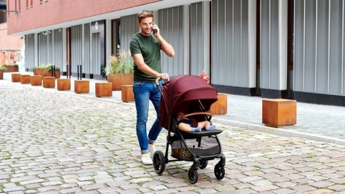 Kinderkraft Grande LX Burgundy Sporta rati