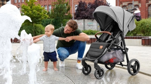 Kinderkraft Grande LX Grey Sporta rati