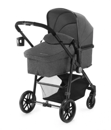 KinderKraft Juli Grey Bērnu rati 3in1