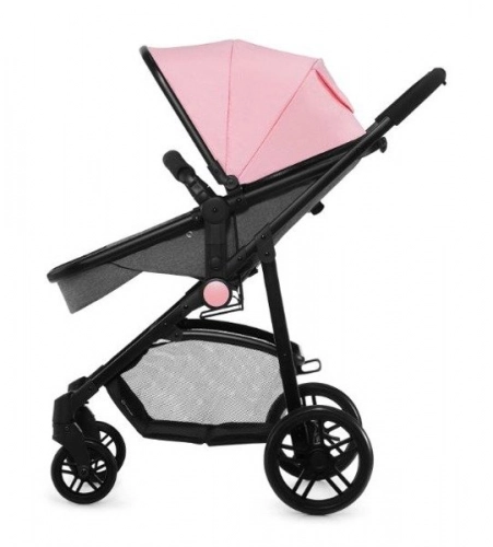 KinderKraft Juli Pink Bērnu rati 3in1