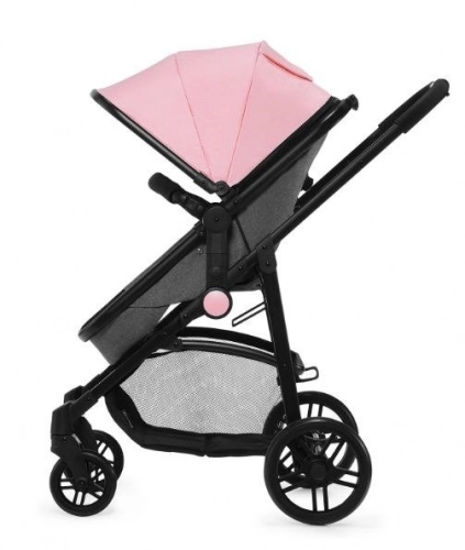 KinderKraft Juli Pink Bērnu rati 3in1