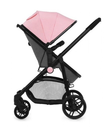 KinderKraft Juli Pink Bērnu rati 3in1