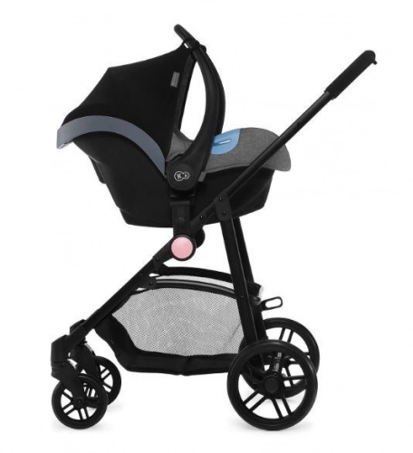 KinderKraft Juli Pink Bērnu rati 3in1
