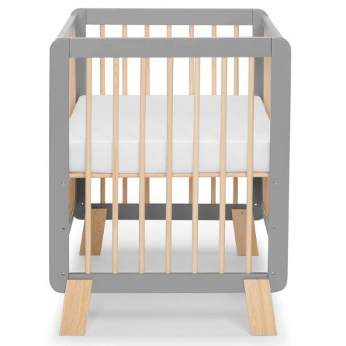 Kinderkraft Lunky LX Grey Bērnu gulta 140x70 сm