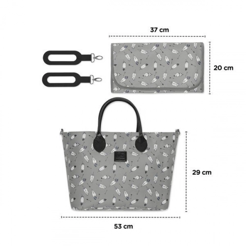 Kinderkraft Mommy Bag Black ratu soma