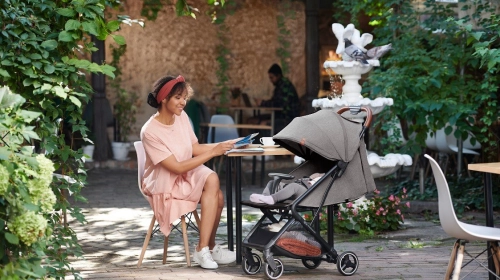 Kinderkraft Nubi Grey Sporta ratiņi