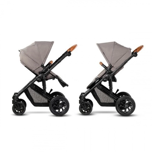 Kinderkraft Prime Beige Bērnu rati 2in1