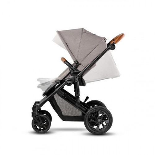 Kinderkraft Prime Beige Bērnu rati 2in1