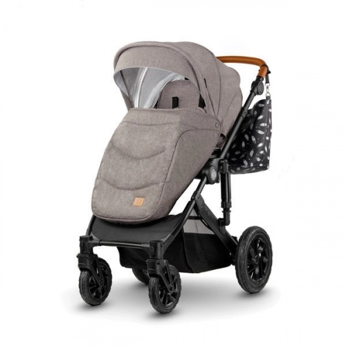 Kinderkraft Prime Beige Bērnu rati 2in1