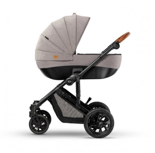 Kinderkraft Prime Beige Bērnu rati 2in1