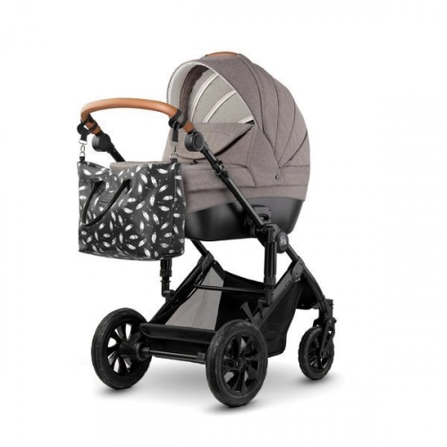 Kinderkraft Prime Beige Bērnu rati 2in1