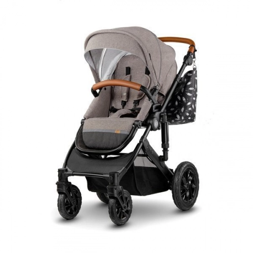 Kinderkraft Prime Beige Bērnu rati 2in1
