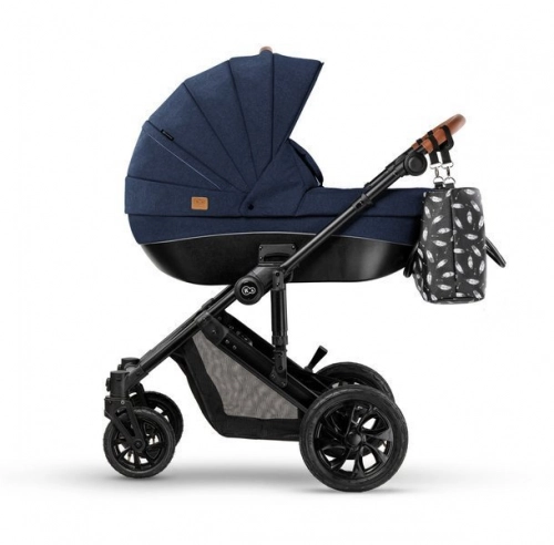 Kinderkraft Prime Deep Navy Bērnu rati 2in1